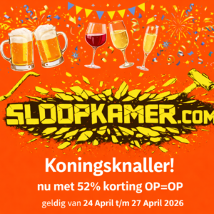 Koningsknaller nu met 52% korting!